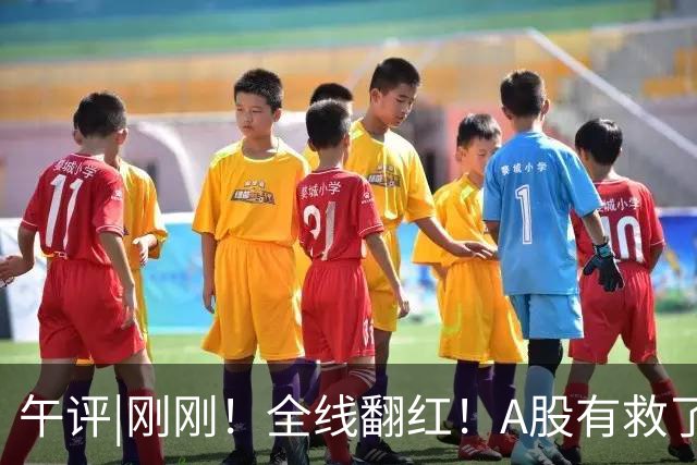 午评|刚刚！全线翻红！A股有救了？
